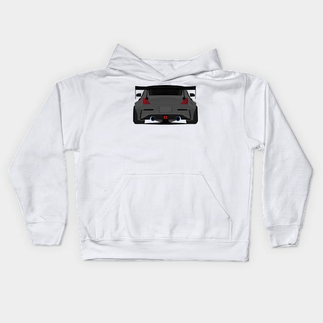 350Z DARK-GREY Kids Hoodie by VENZ0LIC